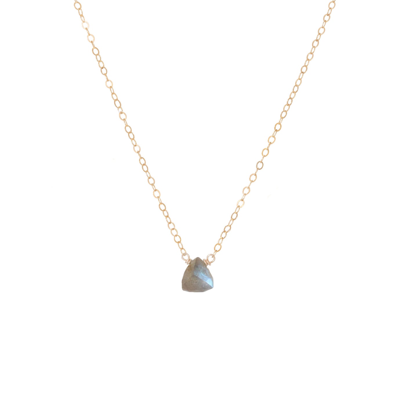 Pyramid Single Gemstone