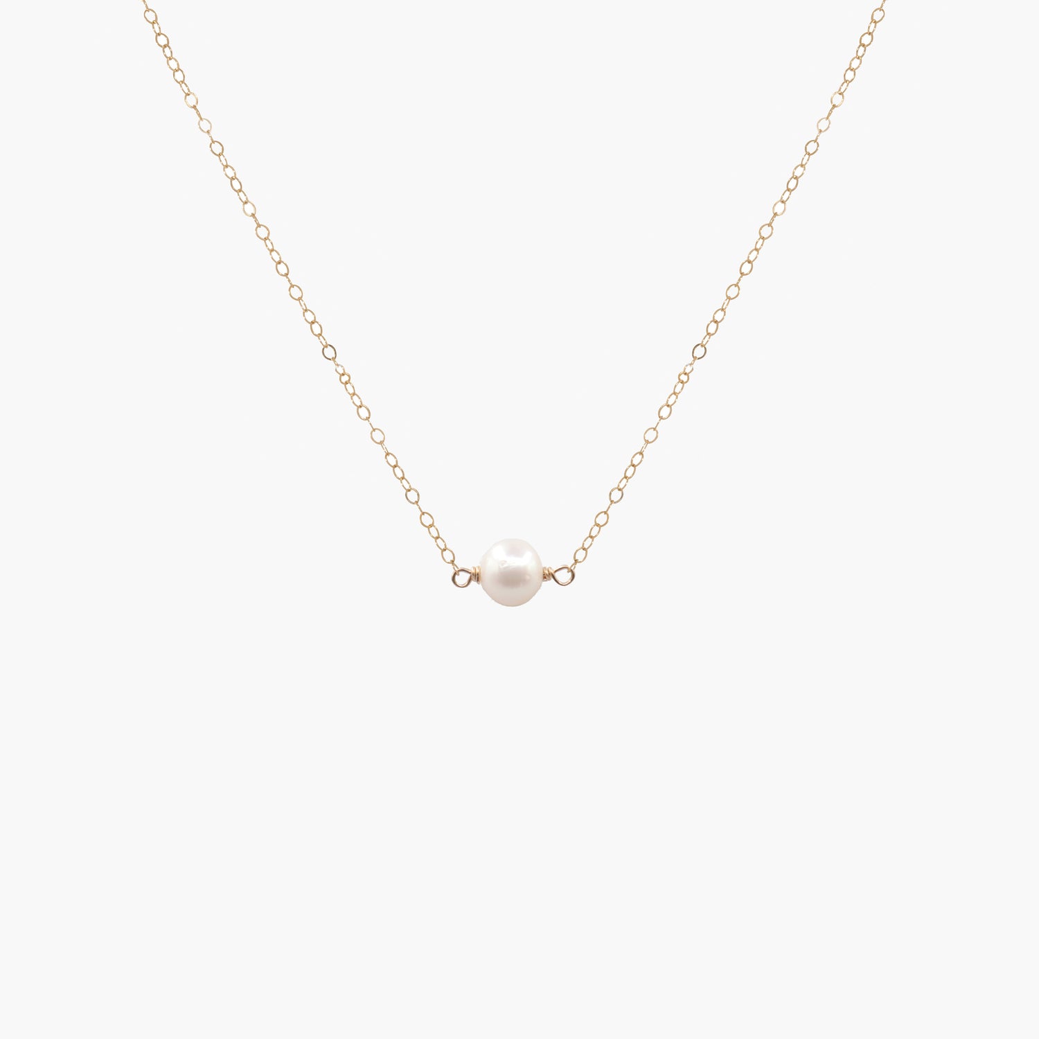 Single Freshwater Pearl Necklace