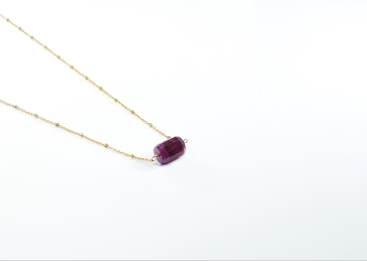 One of a Kind Tourmaline Satellite Necklace