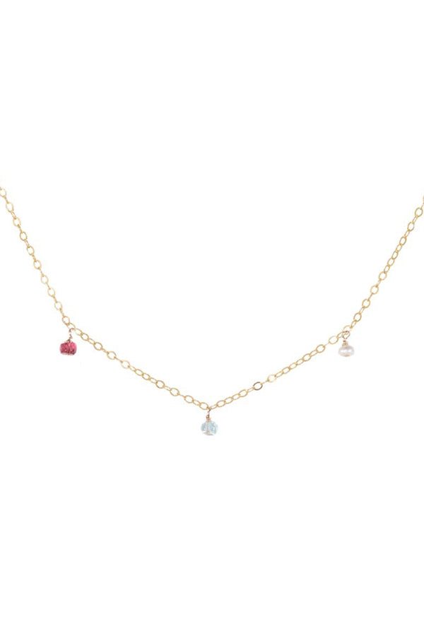 Birthstone Drop Necklace