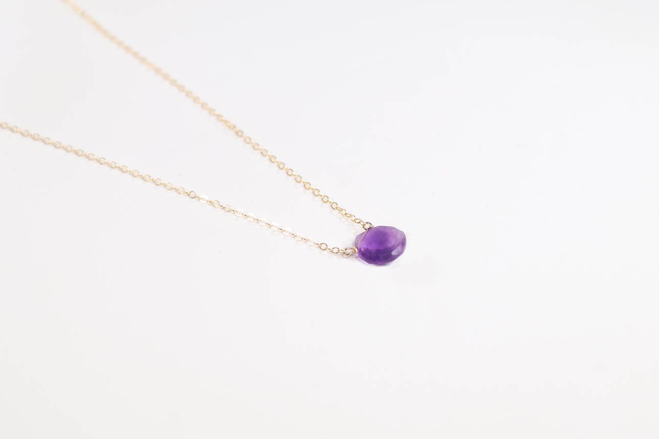 JK Designs Small Teardrop Necklace