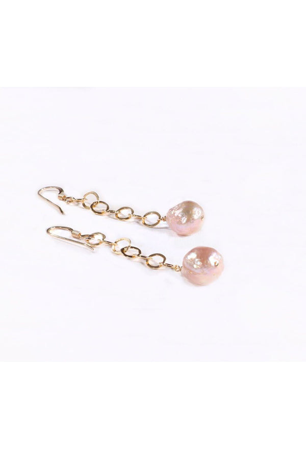 Baroque Pearl Drop Earrings