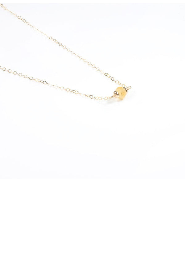 Dainty Gemstone Necklace