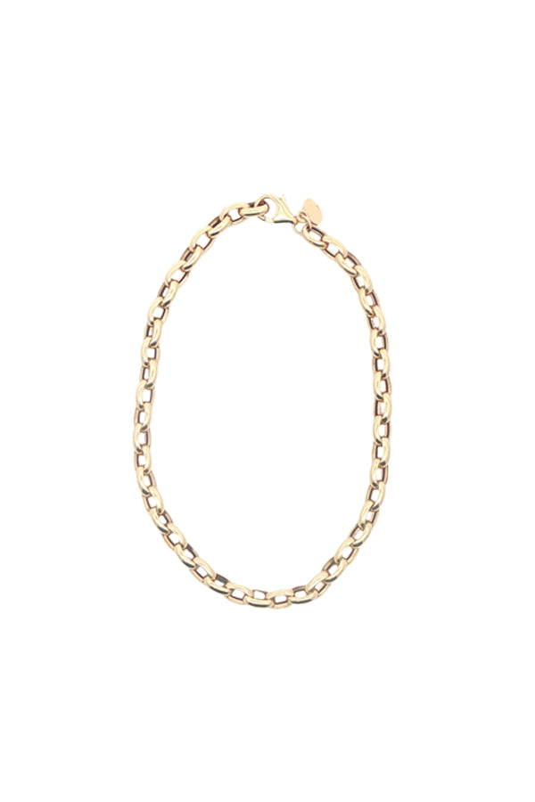 14K Oval Rolo Chain Bracelet