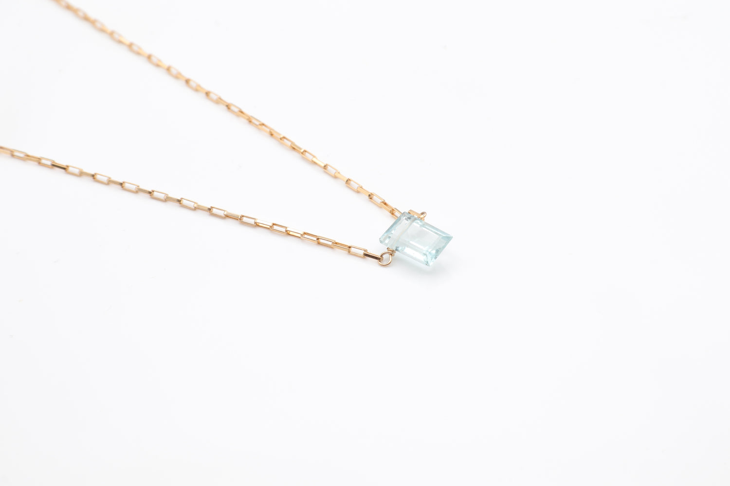 One-of-a-Kind Blue Topaz Emerald Cut