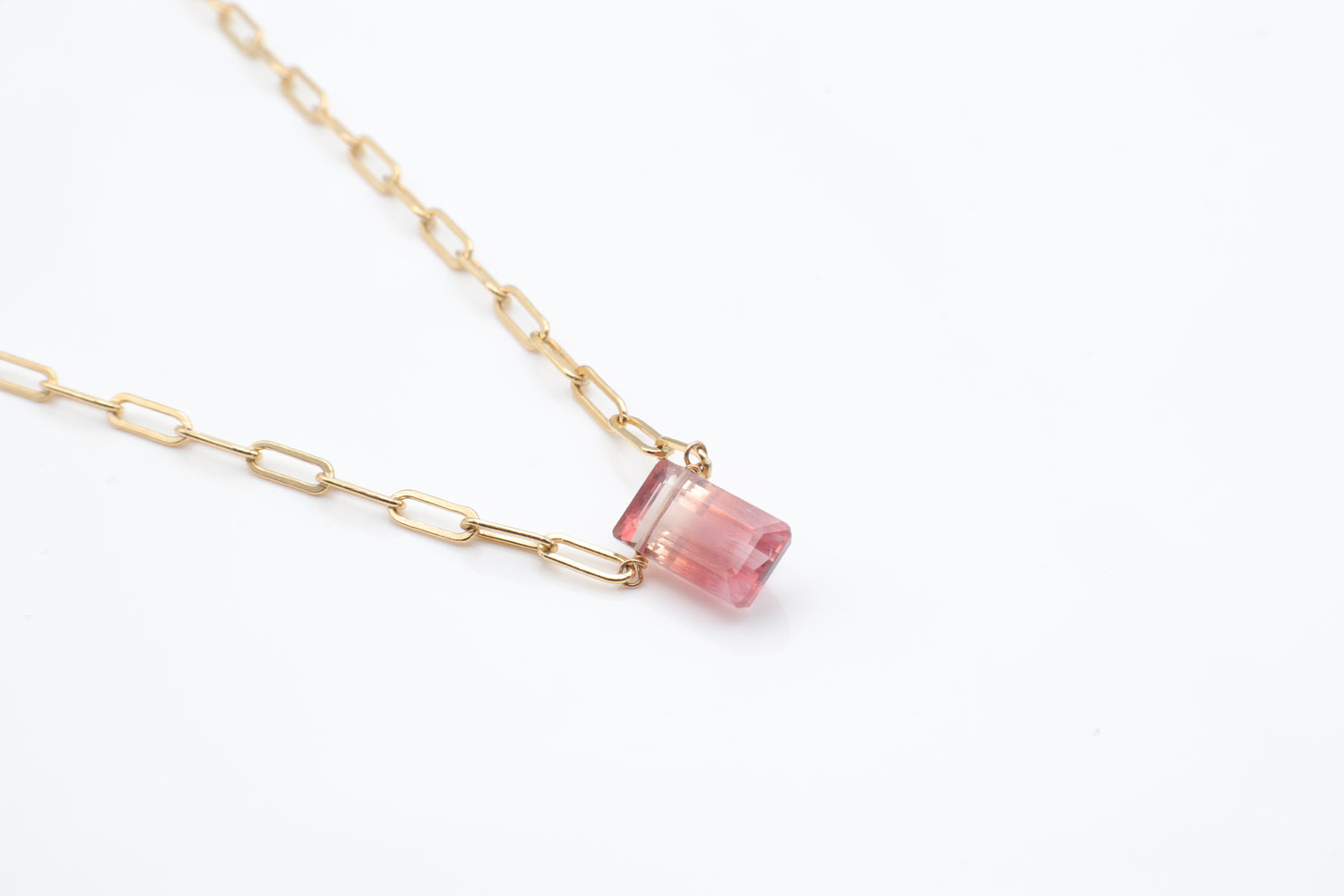 One-of-a-Kind Pink Tourmaline Emerald Cut