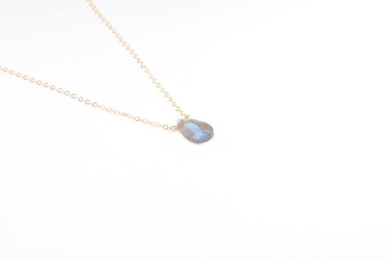 JK Designs Single Labradorite Necklace