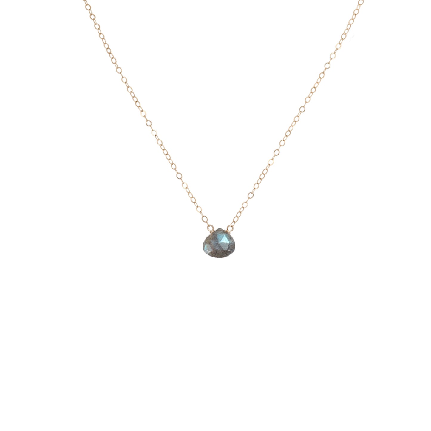 JK Designs Small Teardrop Necklace