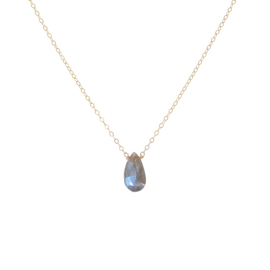 JK Designs Single Labradorite Necklace