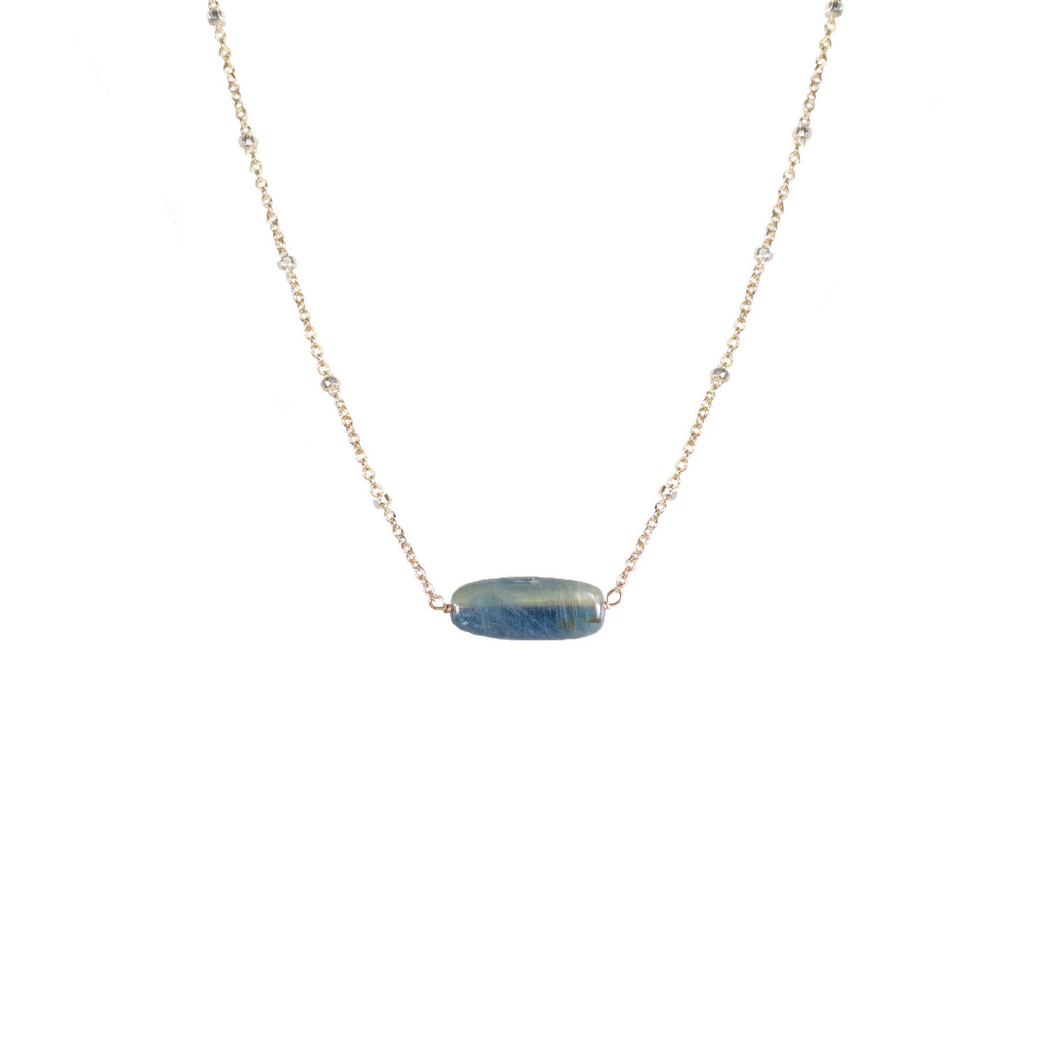 Specialty Kyanite Satellite Necklace