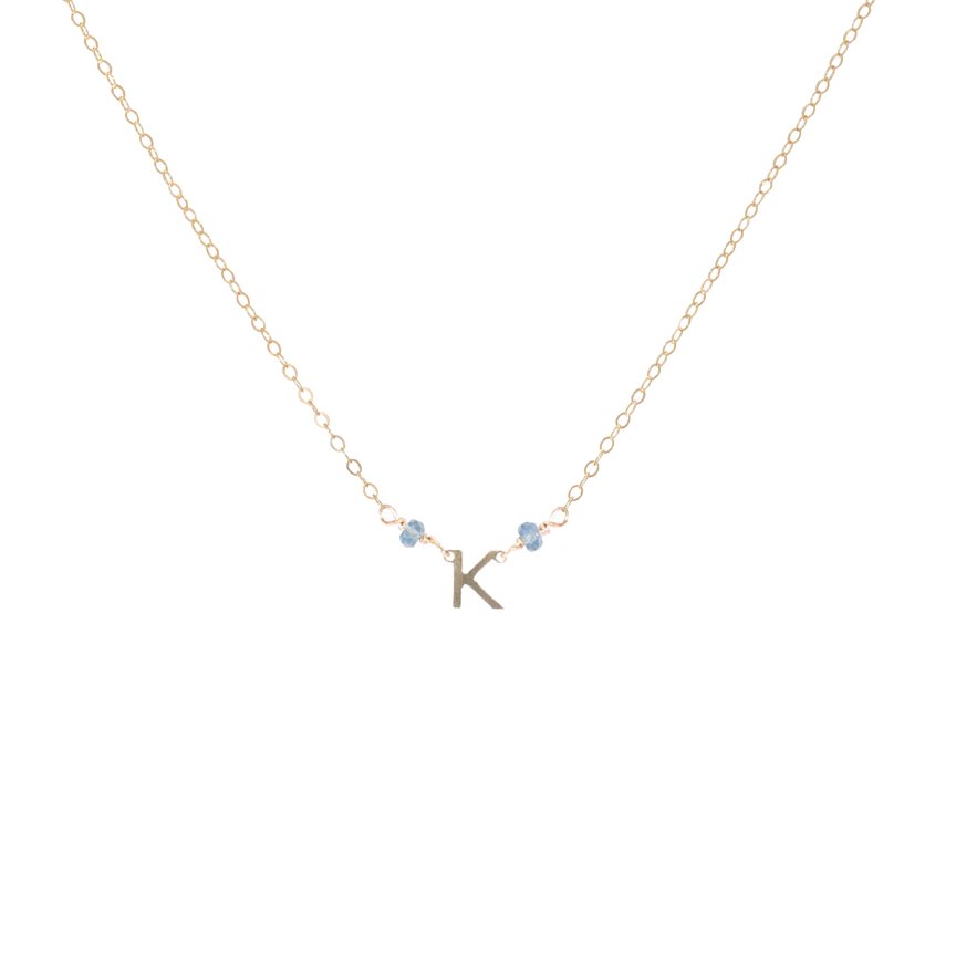 JK Designs Initial Necklace